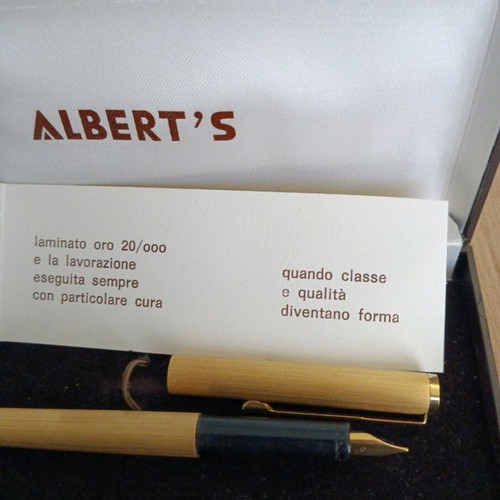 Gianfranco Ferre and Albert's luxury pens new, set of 2