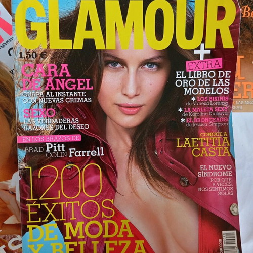 Glamour 9 Spanish issues like new, all together
