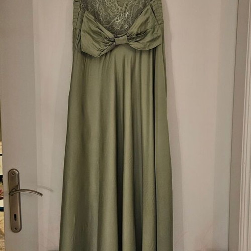 Madame Shou Shou Leontine dress medium mint green like new