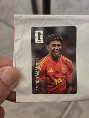 Αυτοκόλλητο Lamine Yamal Coca Cola Panini καινούργιο
