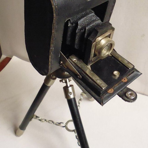 Display dummy camera used with tripod