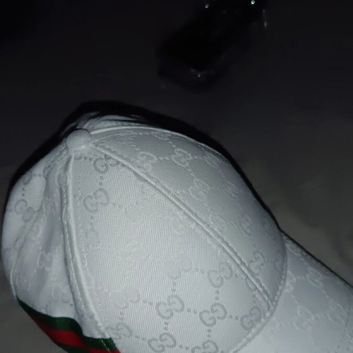 Jockey hat new, white with colorful designs