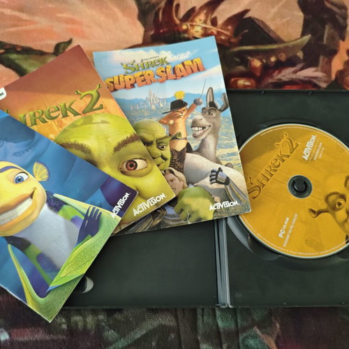 PC Action Pack with Shrek, Shark Tale, Shrek 2 games
