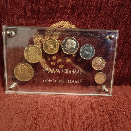 Collectible coin case used