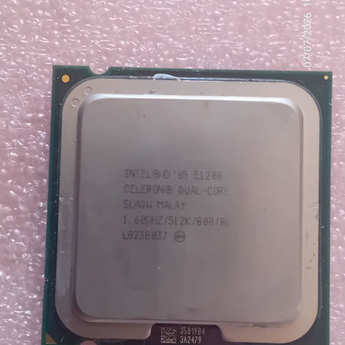 Intel Celeron E1200 CPU used, 1.66 GHz, Socket 775