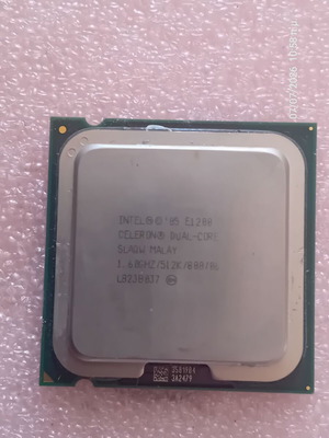 Intel Celeron E1200 CPU used, 1.66 GHz, Socket 775