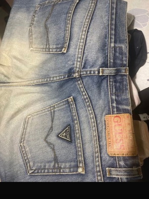 Vintage Guess Jeans denim bell-bottom style, like new, size S