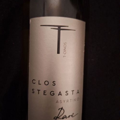 Clos Stegasta Asyrtiko white wine new from Tinos