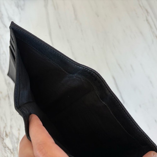 Prada women’s wallet used, purple nylon