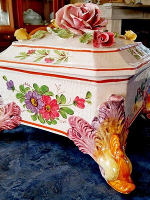 BASSANO πορσελάνινο δοχείο για κουλουράκια ή μπισκότα