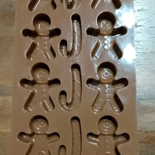 Christmas chocolate mould made of silicone new