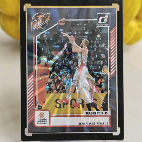 Spanoulis Highlights 1of1 Donruss 2024 new
