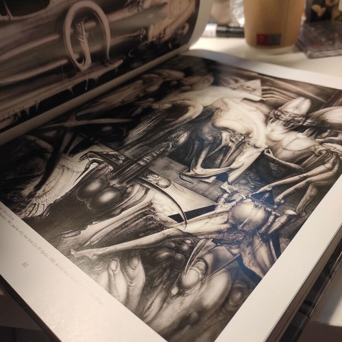 H.R. Giger www HR Giger Com hardcover book like new