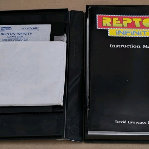 Repton Infinity like new, complete in box for BBC Micro