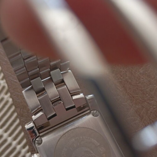 Longines silver watch like new