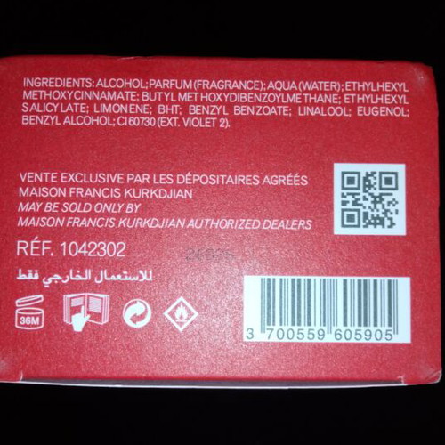 Baccarat Rouge 540 Eau de Parfum 70 ml