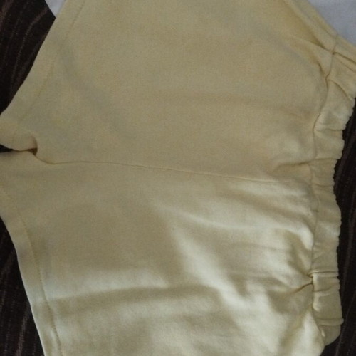 Girls' set used, Benetton top and Zara shorts, age 11-12