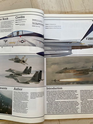 Modern Fighting Aircraft F-15 hardcover like new