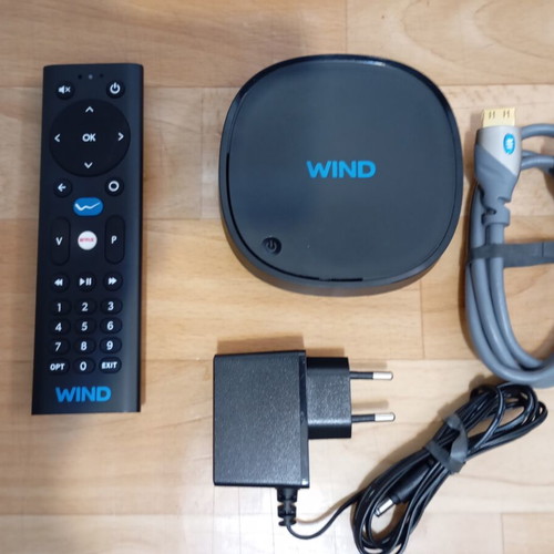 Wind Android TV Box used, good working condition