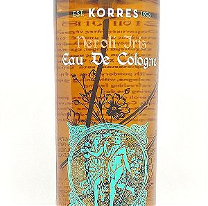 Korres Neroli Iris Natural Eau De Cologne Fragrance 100ml
