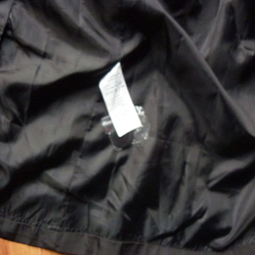 Madmext women's light black trench coat Large like new