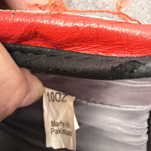 Γάντια μποξ Everlast μεταχειρισμένα με 3 λάστιχα