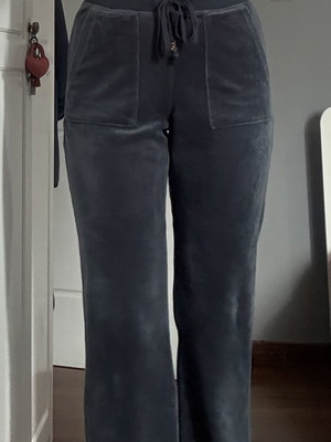 SugarFree pants used, size S, dark turquoise with missing gold lace