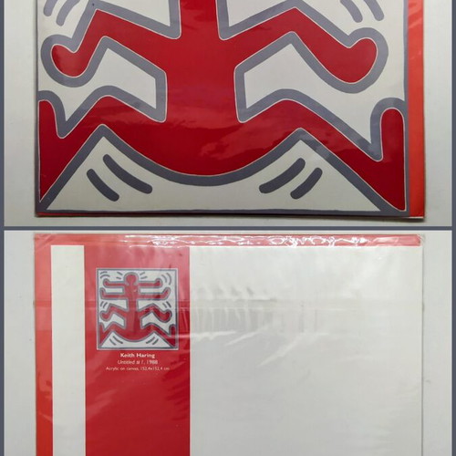 Keith Haring Untitled No. 1 Art Card 1988 new