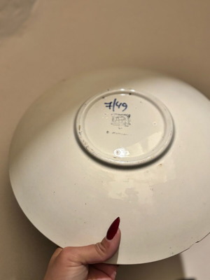 Ceramic platter used