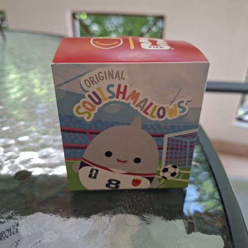Gordon the Shark Squishmallow from McDonald's FIFA World Cup 2026