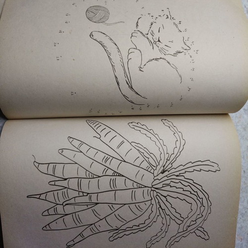 Old colouring book