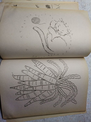 Old colouring book