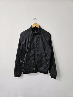 Bruuns Bazzar bomber jacket used, size S, black