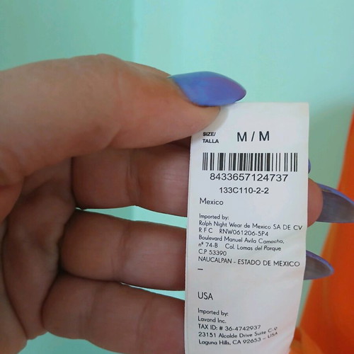Lavand dress new, summer style, size M, orange