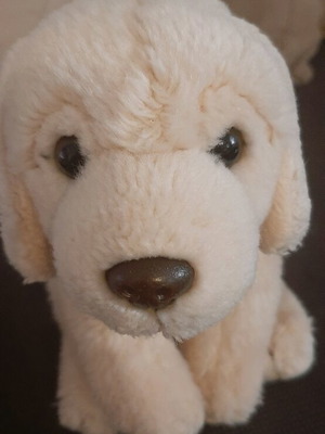 Plush dog like new