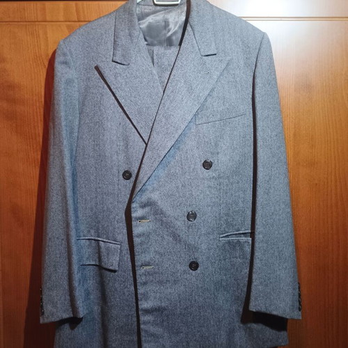 Suit set gray like new, size L