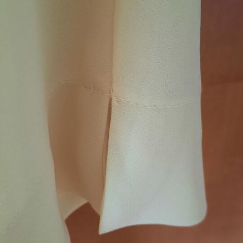 Mango blouse XL yellow new, long sleeve, chiffon fabric