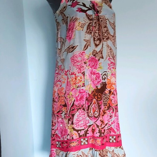 GanJana Paris floral cotton dress used, S/M