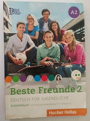 Beste Freunde 2 Arbeitsbuch used, German A2 exercise book