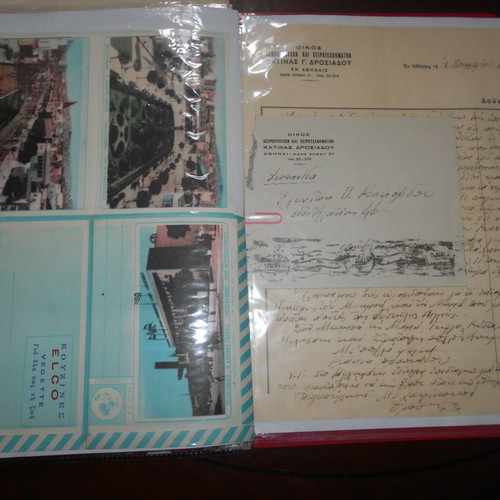 Correspondence archive used from 19 folders with letterheads