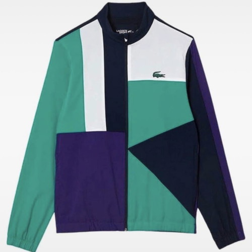 Lacoste Sport Crocodile Print Tennis Jacket new, XL, multicolor