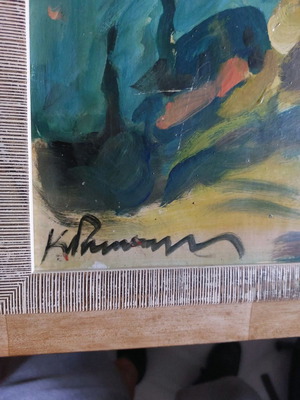 K. Giannako artwork in good condition
