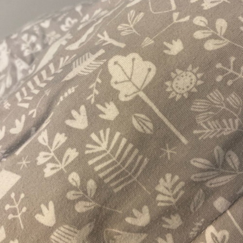 Little Dutch Baby cotton blanket used gray 110x140cm