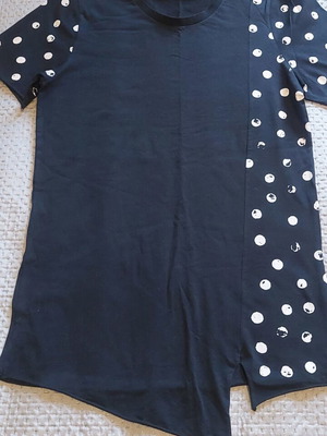 Paco & Co men's blouse used, black and white, size L