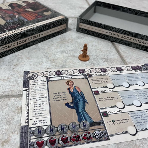 Cthulhu: Death May Die Scarlett Hayes Kickstarter Exclusive like new