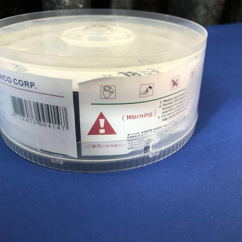 Princo DVD 4.7GB Write Once new, pack of 25 discs
