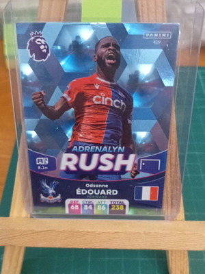 Κάρτα Odsonne Édouard Adrenalyn Rush Premier League 2023/24 σαν καινούργιο