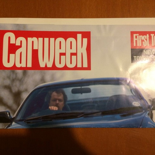 Toyota MR2 test used, 2 pages from Carweek 1994