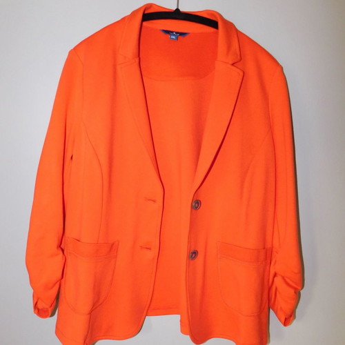 Tom Tailor blazer used, orange, size M/L