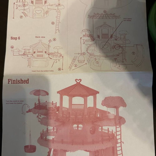 Lil Woodzeez treehouse large kids set like new